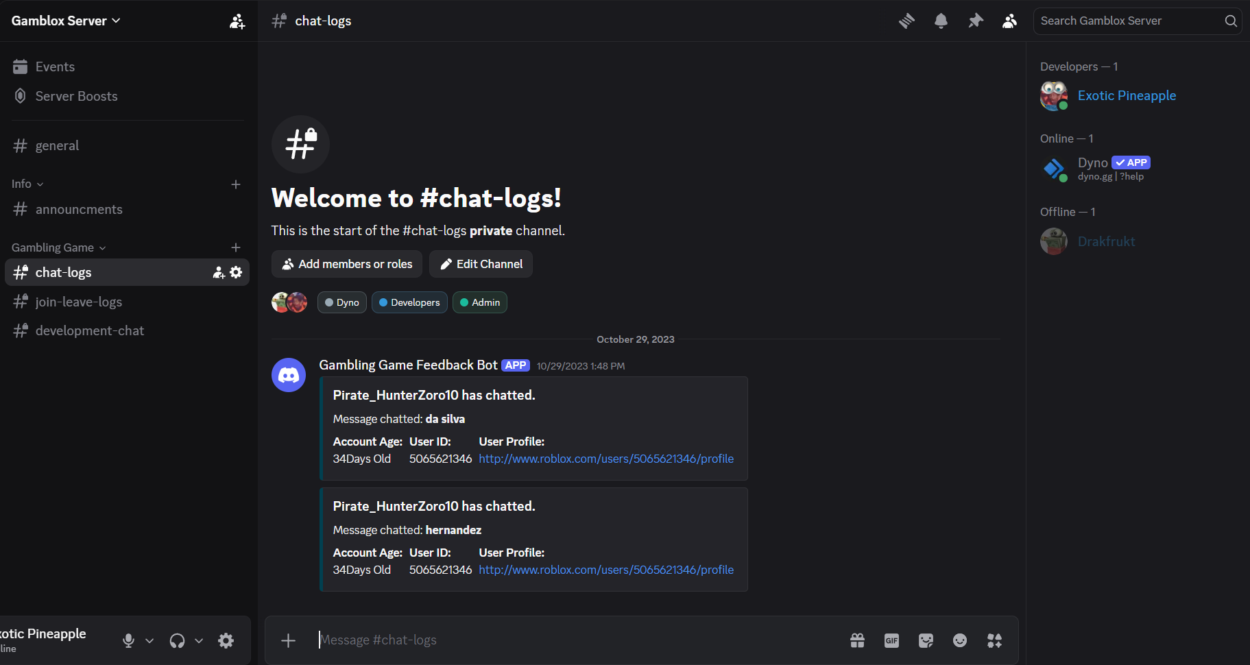 Gamblox screenshot 2