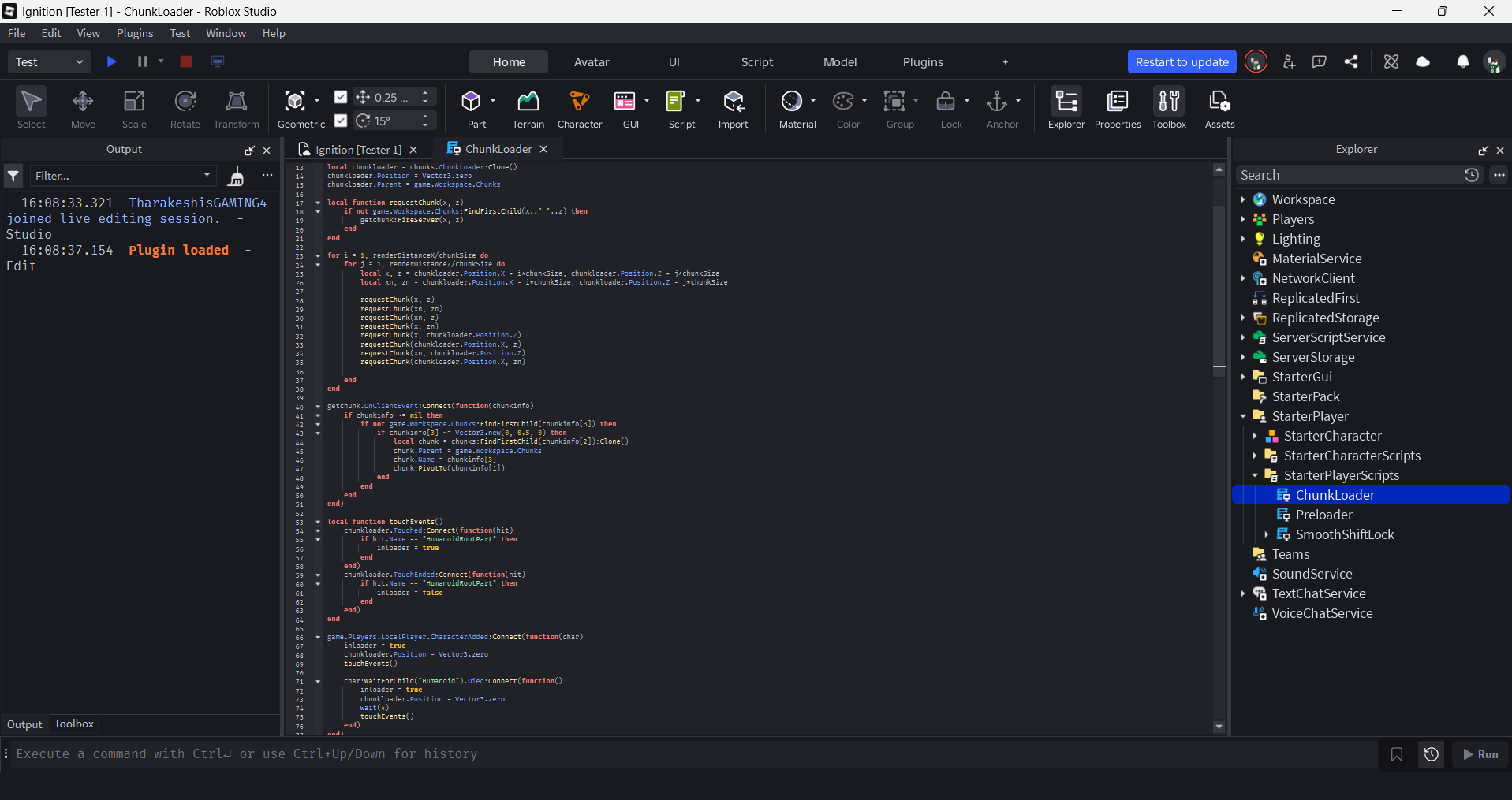 Ignition screenshot 1